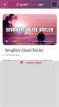 Mobile Screenshot of guzelsozleri.net